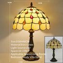 Axyaa Glass Table Lamp LED Luxury for Living Room Bedroom Villa Hotel