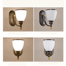 Axyaa Retro Glass Wall Lamp for Bedroom, Living Room, Bathroom, and More