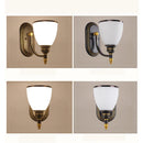Axyaa Retro Glass Wall Lamp for Bedroom, Living Room, and Bathroom