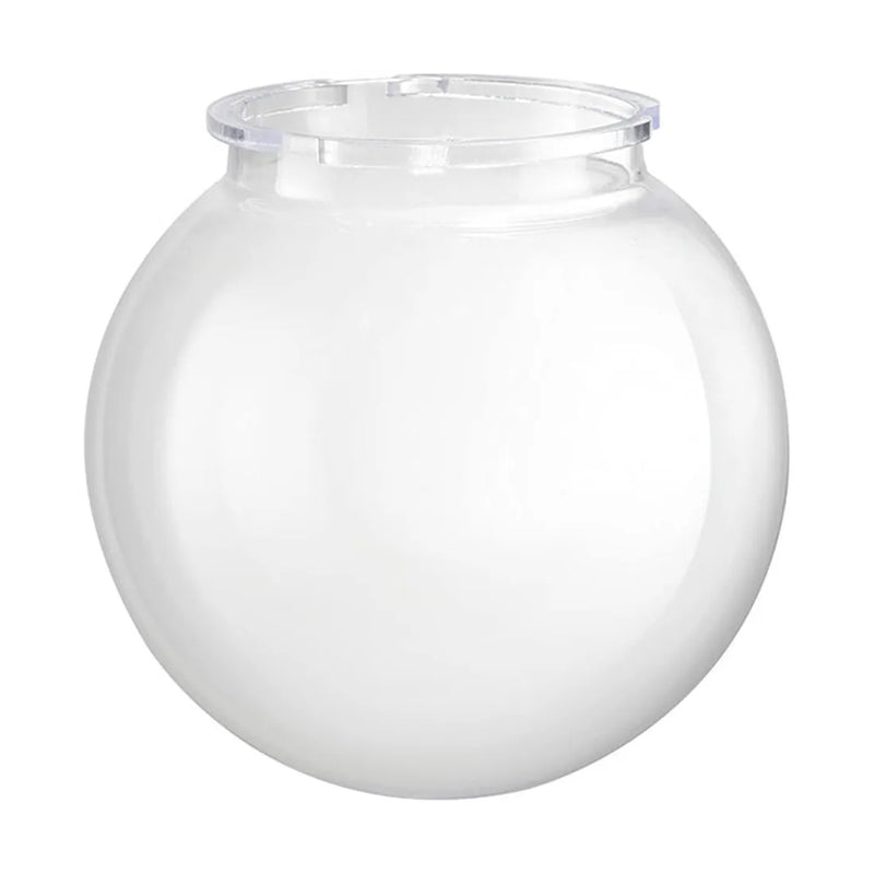 Axyaa Clear Acrylic Twist Lock Neck Shade Replacement for Outdoor Lamp
