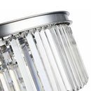 Axyaa Prism Chrome Ceiling Light for Elegant Home and Hotel Decor