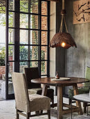 Axyaa Nordic Hemp Rope Chandelier Pendant Light for Bar and Home Decor