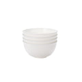 Axyaa 32pcs Reusable Plastic Cutlery Set, Wheat Bowls, Dessert Plates - Eco-Friendly Party Supplies