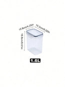 Axyaa Food Storage Jars Set with Labels & Marker