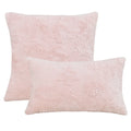 Axyaa Rabbit Fur Winter Pillowcase Festival 30x50/45x45cm Decor Cover