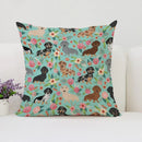 Pablo Picasso Wiener Dog Pillowcase for Modern Home Decor by Axyaa