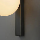 Axyaa Glass Ball Wall Sconce for Home Bedroom Bedside & Living Room Lighting