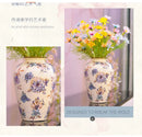 Axyaa Ceramic Vase: Light Luxury Home Decor for Living Room, Entrance, TV, Wine Cabinet