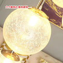 Axyaa Crystal Chandelier Stair Pendant Lamp Living Room Pendant Lights Interior Lighting