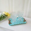 Axyaa Bow Tie Tray Resin Dessert Plate Home Decor Fruit Plate Jewelry Tray