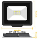 Axyaa LED Flood Light 110V 220V IP66 Outdoor Lighting for Street Garden Wall