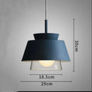 Axyaa Nordic Iron Glass Pendant Chandelier for Dining Room Kitchen Bedroom