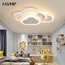 Axyaa LED Ceiling Light White Modern Children's Room Bedroom Chandelier