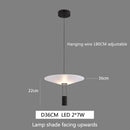 Axyaa Modern Frisbee Chandelier for Home, Restaurant, and Bar Decor