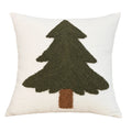 Nordic Circle Tufted Tree Pillowcase - Axyaa Brand