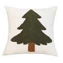 Nordic Circle Tufted Tree Pillowcase - Axyaa Brand