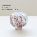 Axyaa Gradient Glass Vase for Stylish Home Decor & Flower Arrangement