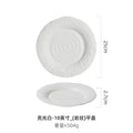 Axyaa Rock Pattern Ceramic Steak Plate Western Food Dish