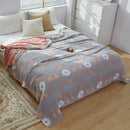 Axyaa Cotton Muslin Bedspread: Breathable Adult & Kids Jacquard Throw Blanket