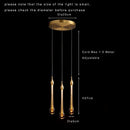 Axyaa LED Crystal Chandelier Pendant Light, Modern Gold Kitchen Island Lighting