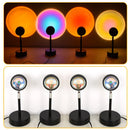 Axyaa Sunset Rainbow Projection Lamp Night Light for Atmosphere Mood in Bedroom