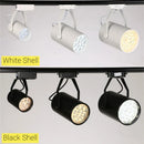 Axyaa RGB LED Track Lights with Remote Control, Colorful Ceiling Rail Lamp for KTV, Disco, Bedroom.