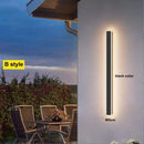 Axyaa Outdoor Waterproof LED Wall Lantern for Villa Porch Garage Sconce Lighting