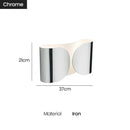 Axyaa LED Wall Lamps: Modern Artistic Decorative Lighting for Dining, Living Room, Bedroom