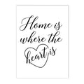 Nordic Love Life Quote Canvas Painting Wall Art for Living Room by Axyaa