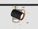 Axyaa Modern GU10 LED Spotlight Ceiling Lights White Black Luminaires
