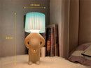Axyaa Pleats LED Table Lamp for Unique Reading Lighting in Bedroom