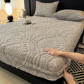 Axyaa Warm Flannel Fitted Sheets - 90/150/180/200 Sizes