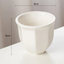 Axyaa Middle Eastern Ceramics Espresso Cup - Handheld Vintage Porcelain Tea Cup