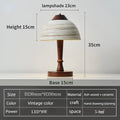 Axyaa Ceramic Table Lamp: Chinese & Japanese Style Living Room Bedroom Retro Light