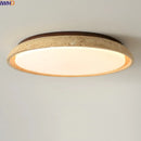 Axyaa Acryl Travertine LED Ceiling Light - Natural Stone Modern Ceiling Lamp