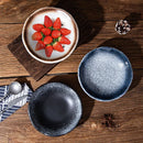 Axyaa Ceramic Fruit Plate for Western Salad and Vegetables