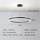 Axyaa Modern LED Pendant Lights Minimalism Dimmable Ceiling Chandelier Lighting