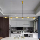 Axyaa Nordic Minimalist LED Dining Table Pendant Light for Hotel Front Desk