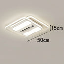 Axyaa LED Bladeless Fan Light, Modern Minimalist Integrated Ceiling Light