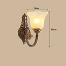 Axyaa Luxury Frosted Glass Chandelier for Living Room Bedroom