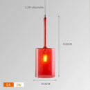 Axyaa Nordic Glass Chandelier LED Pendant Lamps Modern Home Decor