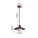 Axyaa Nordic Stone LED Pendant Lamp for Dining Table, Living Room, Bedroom