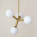 Nordic Gold Moon Chandelier for Living Room, Hotel & Baby - Axyaa Brand