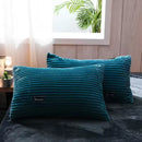 Axyaa Winter Magic Velvet Pillowcase - Warm & Cozy Home Decoration