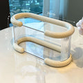 Axyaa Acrylic Makeup Shelf & Perfume Organizer - Stylish 3-Tier Display Rack
