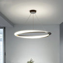 Axyaa Nordic Ring Pendant Lights - Modern Minimalist Dining Room Lighting