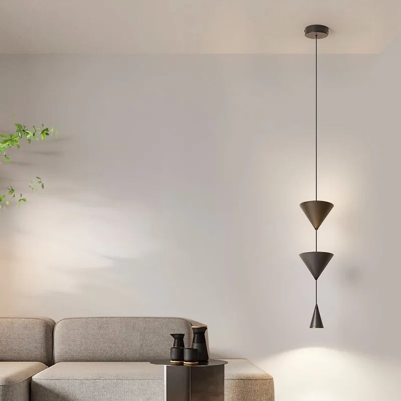 Axya Modern Cone Pendant Lamp for Bedroom and Home Room