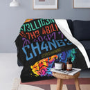 Axyaa Coral Fleece Plush Knitted Blanket: Lightweight Bedspread for Intelligent Adaptation