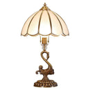 Axyaa Modern Swan Copper Table Lamps - Creative LED Desk Light for Home Décor