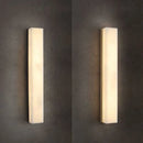 Axyaa Marble Wall Lamp: Designer Natural Copper LED Lighting for Various Rooms